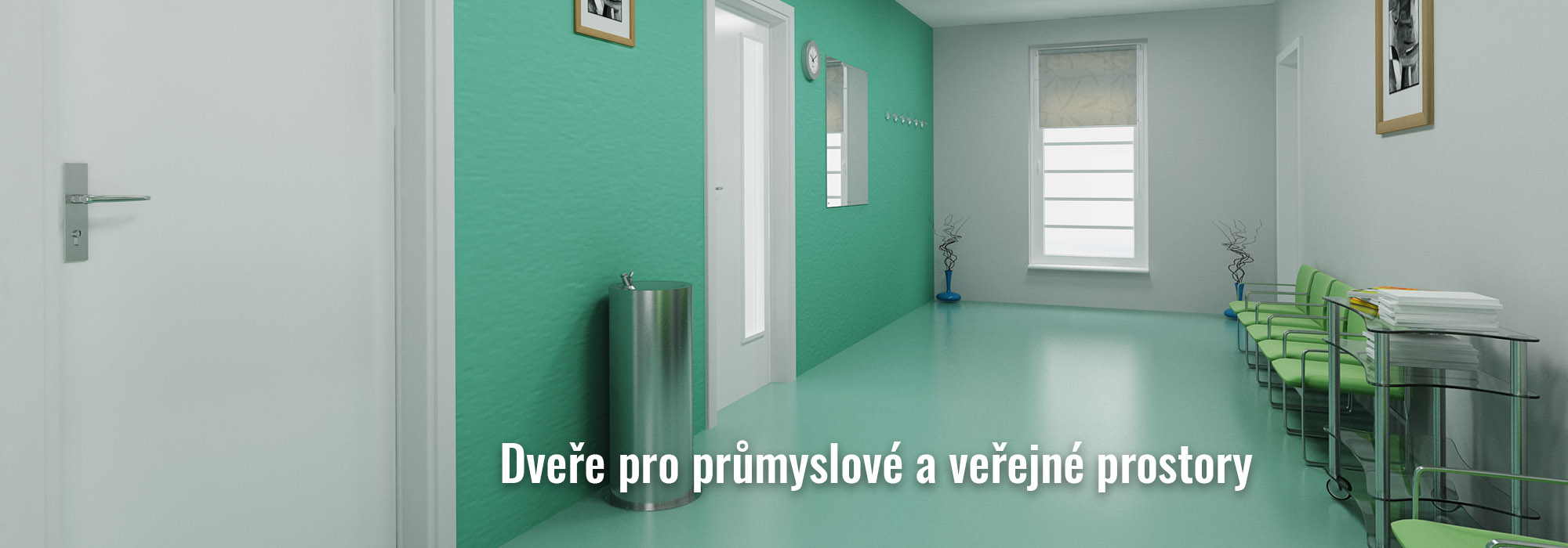 Dveře pro průmyslové a veřejné prostory